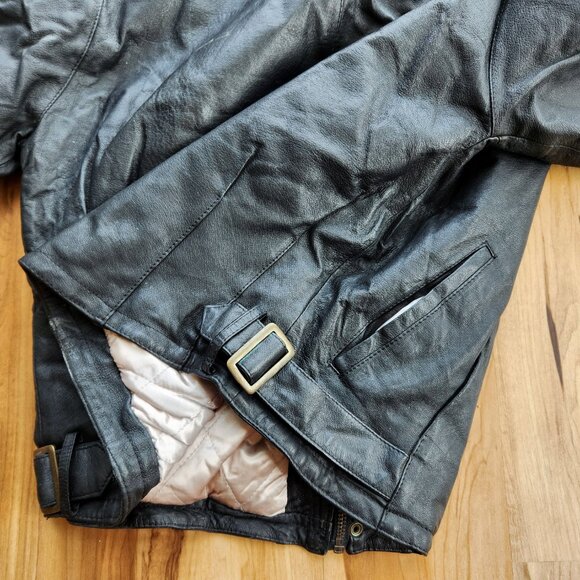 Los Angeles Kings NHL Vintage Leather Starter Jacket - Picture 13 of 16